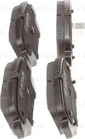 BOSCH 0 986 494 929 - Sada brzdových destiček, kotoučová brzda www.parts5.com