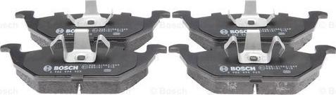 BOSCH 0 986 494 925 - Zestaw klocków hamulcowych, hamulce tarczowe www.parts5.com