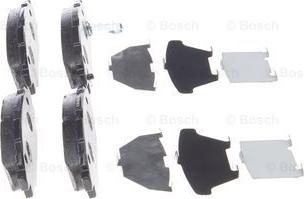 BOSCH 0 986 494 444 - Brake Pad Set, disc brake www.parts5.com