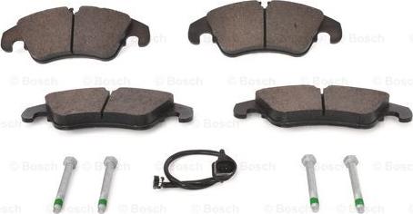 BOSCH 0 986 494 456 - Brake Pad Set, disc brake www.parts5.com