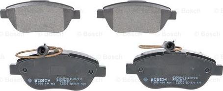 BOSCH 0 986 494 464 - Brake Pad Set, disc brake parts5.com