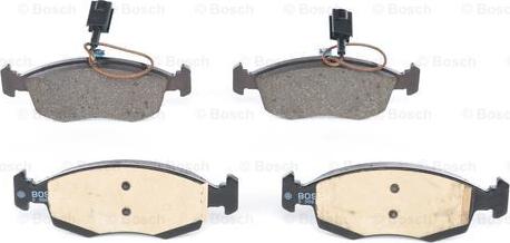 BOSCH 0 986 494 463 - Brake Pad Set, disc brake www.parts5.com