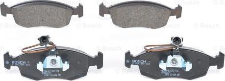 BOSCH 0 986 494 463 - Brake Pad Set, disc brake www.parts5.com