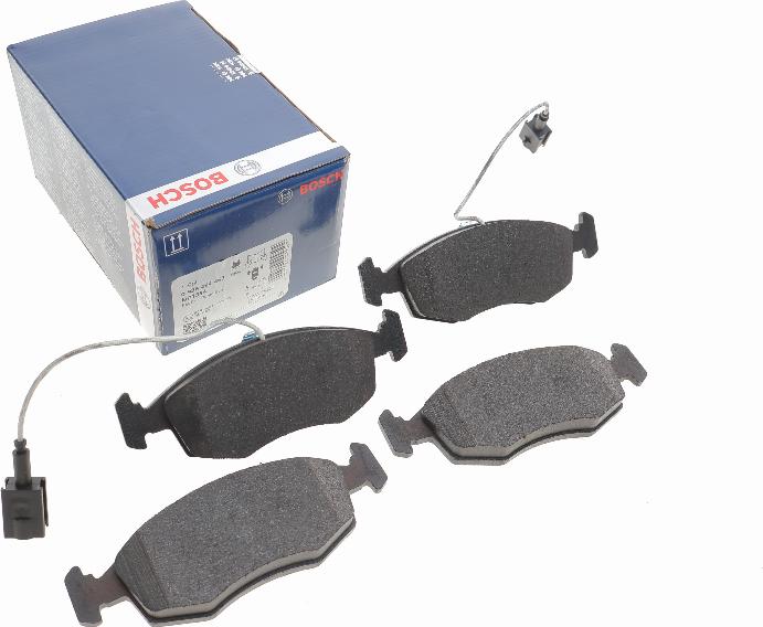 BOSCH 0 986 494 463 - Brake Pad Set, disc brake www.parts5.com