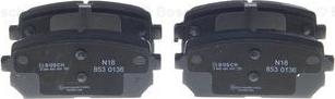 BOSCH 0 986 494 400 - Brake Pad Set, disc brake www.parts5.com