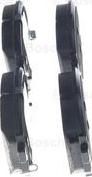 BOSCH 0 986 494 400 - Brake Pad Set, disc brake www.parts5.com