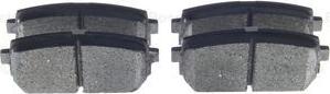 BOSCH 0 986 494 400 - Brake Pad Set, disc brake www.parts5.com