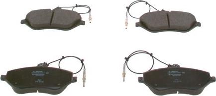 BOSCH 0 986 494 484 - Brake Pad Set, disc brake www.parts5.com