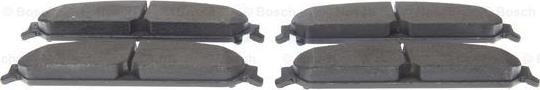 BOSCH 0 986 494 483 - Brake Pad Set, disc brake www.parts5.com