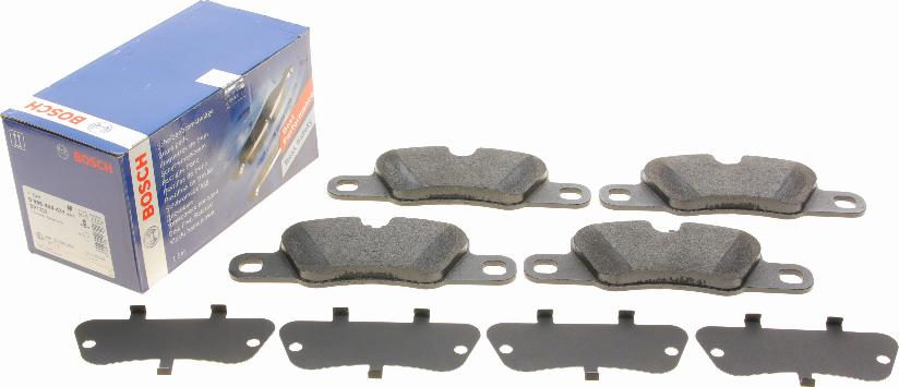 BOSCH 0 986 494 431 - Brake Pad Set, disc brake www.parts5.com