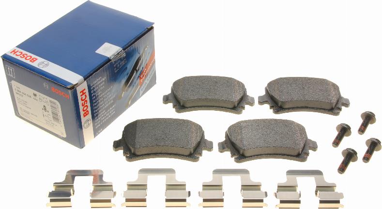 BOSCH 0 986 494 595 - Piduriklotsi komplekt,ketaspidur www.parts5.com