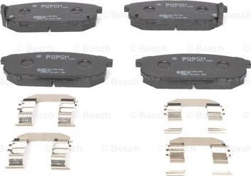 BOSCH 0 986 494 590 - Set placute frana,frana disc www.parts5.com