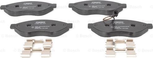 BOSCH 0 986 494 591 - Set placute frana,frana disc www.parts5.com