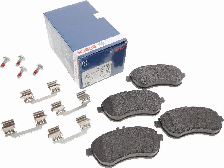 BOSCH 0 986 494 593 - Piduriklotsi komplekt,ketaspidur www.parts5.com