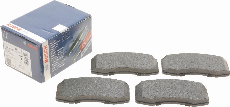 BOSCH 0 986 494 551 - Brake Pad Set, disc brake www.parts5.com