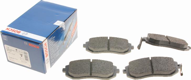 BOSCH 0 986 494 558 - Brake Pad Set, disc brake www.parts5.com