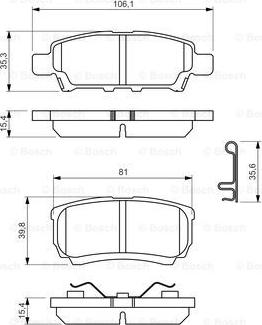 BOSCH 0 986 494 502 - Set placute frana,frana disc www.parts5.com