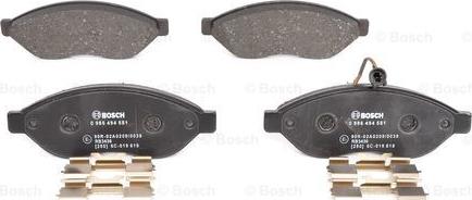 BOSCH 0 986 494 581 - Set placute frana,frana disc www.parts5.com