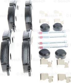 BOSCH 0 986 494 582 - Brake Pad Set, disc brake www.parts5.com