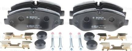 BOSCH 0 986 494 582 - Brake Pad Set, disc brake www.parts5.com