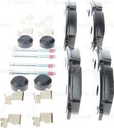 BOSCH 0 986 494 582 - Brake Pad Set, disc brake www.parts5.com