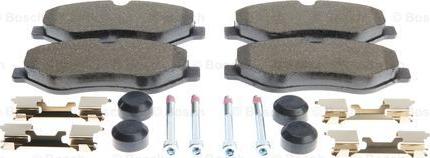 BOSCH 0 986 494 582 - Brake Pad Set, disc brake www.parts5.com