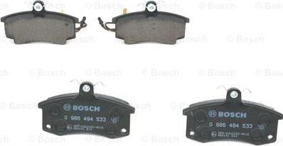 BOSCH 0 986 494 533 - Set placute frana,frana disc www.parts5.com