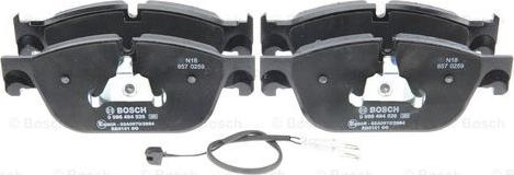 BOSCH 0 986 494 526 - Juego de pastillas de freno www.parts5.com