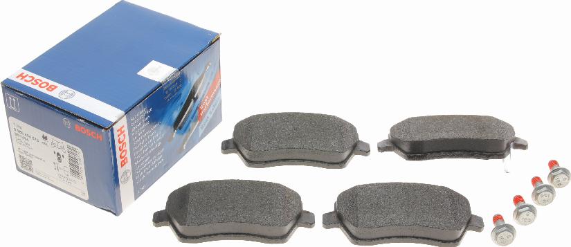 BOSCH 0 986 494 573 - Brake Pad Set, disc brake www.parts5.com