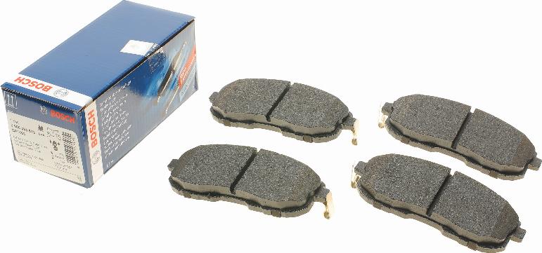 BOSCH 0 986 494 572 - Brake Pad Set, disc brake parts5.com