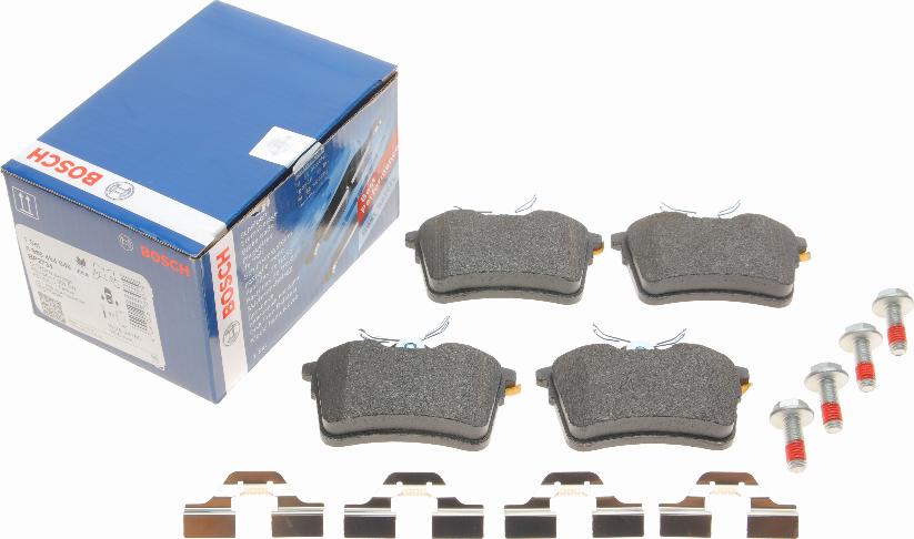 BOSCH 0 986 494 646 - Sada brzdových destiček, kotoučová brzda www.parts5.com