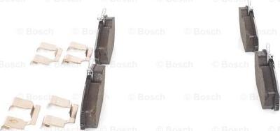 BOSCH 0 986 494 656 - Тормозные колодки, дисковые, комплект www.parts5.com