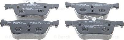 BOSCH 0 986 494 658 - Set placute frana,frana disc www.parts5.com