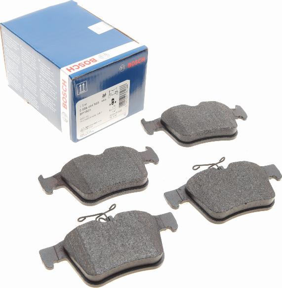 BOSCH 0 986 494 658 - Piduriklotsi komplekt,ketaspidur www.parts5.com