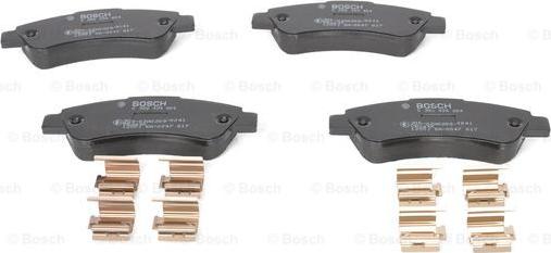 BOSCH 0 986 494 604 - Juego de pastillas de freno www.parts5.com