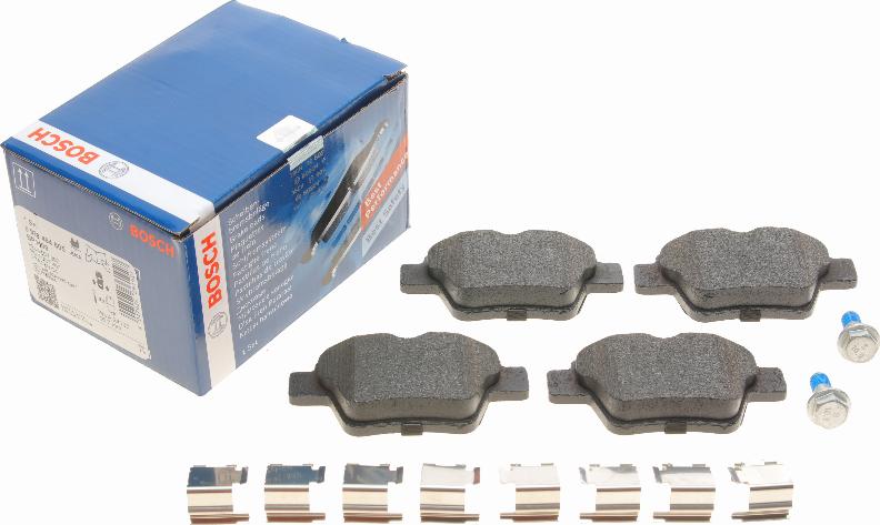 BOSCH 0 986 494 605 - Brake Pad Set, disc brake parts5.com