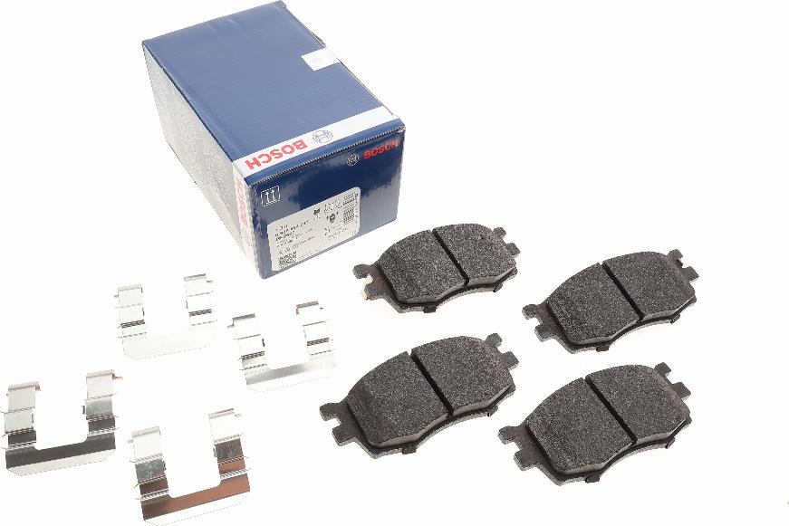 BOSCH 0 986 494 617 - Brake Pad Set, disc brake parts5.com