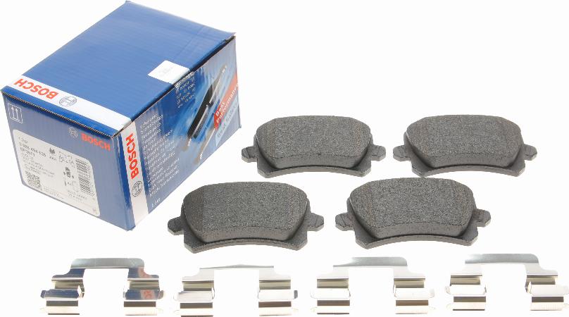 BOSCH 0 986 494 626 - Juego de pastillas de freno www.parts5.com