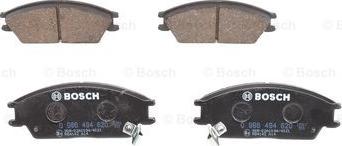 BOSCH 0 986 494 620 - Brake Pad Set, disc brake www.parts5.com