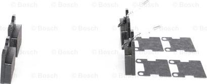 BOSCH 0 986 494 055 - Juego de pastillas de freno www.parts5.com