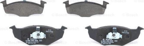 BOSCH 0 986 494 005 - Set placute frana,frana disc www.parts5.com