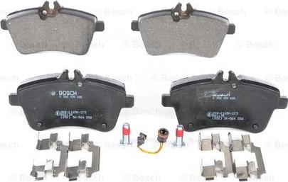 BOSCH 0 986 494 085 - Brake Pad Set, disc brake parts5.com