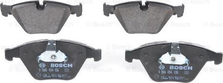 BOSCH 0 986 494 036 - Brake Pad Set, disc brake www.parts5.com