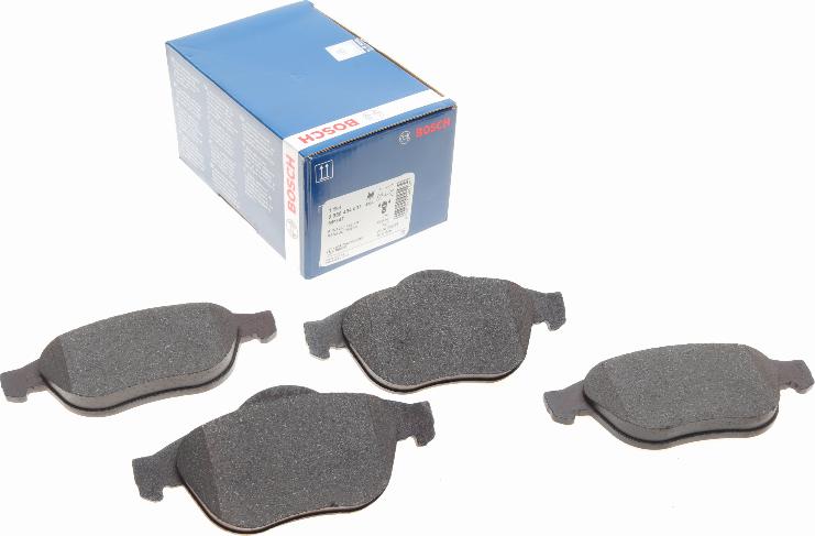 BOSCH 0 986 494 033 - Sada brzdových destiček, kotoučová brzda www.parts5.com