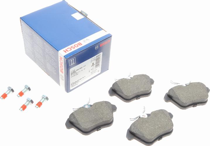 BOSCH 0 986 494 020 - Brake Pad Set, disc brake www.parts5.com