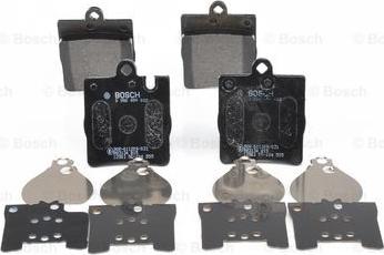 BOSCH 0 986 494 022 - Brake Pad Set, disc brake parts5.com