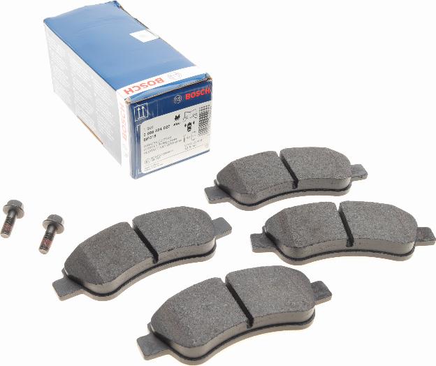 BOSCH 0 986 494 027 - Juego de pastillas de freno www.parts5.com