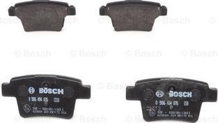 BOSCH 0 986 494 076 - Brake Pad Set, disc brake www.parts5.com