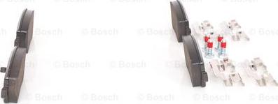 BOSCH 0 986 494 160 - Brake Pad Set, disc brake www.parts5.com