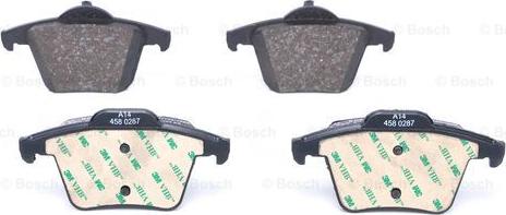 BOSCH 0 986 494 102 - Brake Pad Set, disc brake www.parts5.com